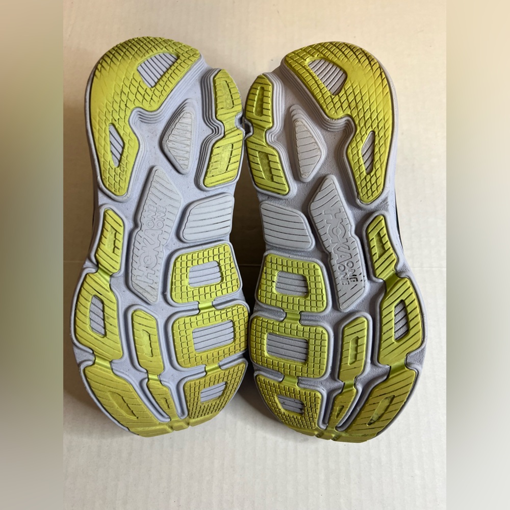Hoka One One Black and Magenta Sneakers - Picture 7 of 9